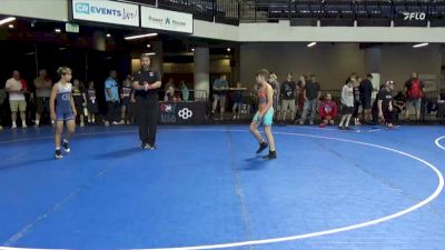 92 lbs Cons. Quarters - David Sargsyan, So Flo vs Bryken Causey, MATPAC
