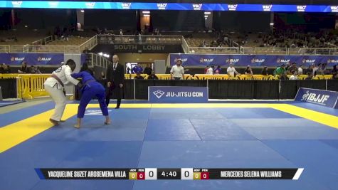 Mercedes Selena Williams vs Yacqueline Suzet Arosemena Villa 2026 Pan Jiu Jitsu IBJJF Championship