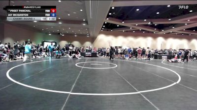 100 lbs Champ. Round 1 - Preet Panchal, Pennsylvania vs Jay McQuiston, Pennsylvania