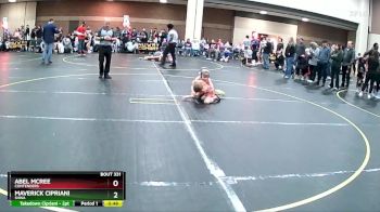 52 lbs Cons. Round 1 - Maverick Cipriani, SHWA vs Abel Mcree, Contenders