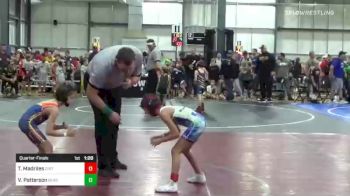 52 lbs Quarterfinal - Tenli Madriles, Dirty Dozen vs Vanessa Patterson, Beast Cage