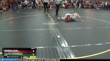 70 lbs Quarterfinal - Colton Louderback, Blair vs Maverick Hood, Gulf Coast Wrestling Club