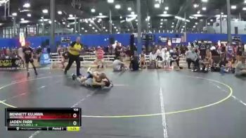 108 lbs Round 4 (6 Team) - Bennett Kujawa, Waterpark Warriors vs Jaden Farr, Indiana Outlaws 2
