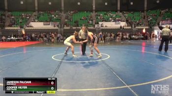 6A 215 lbs 1st Place Match - Jameson Falciani, Hartselle vs Cooper Hilyer, Fort Payne