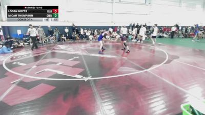 160 lbs Consi Of 4 - Logan Noyes, Heart Of A Lion-HS vs Micah Thompson, Ckwa-hs