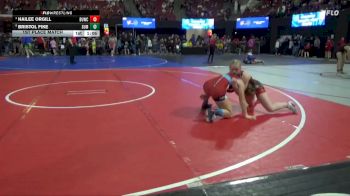 144 lbs 1st Place Match - Bristol Fike, Harvey Swat vs Hailee Orgill, Deer Park