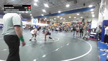 126 lbs Cons. Round 4 - Zeth Abalos, Chaminade vs Joseph Gonzales, Huntington Beach
