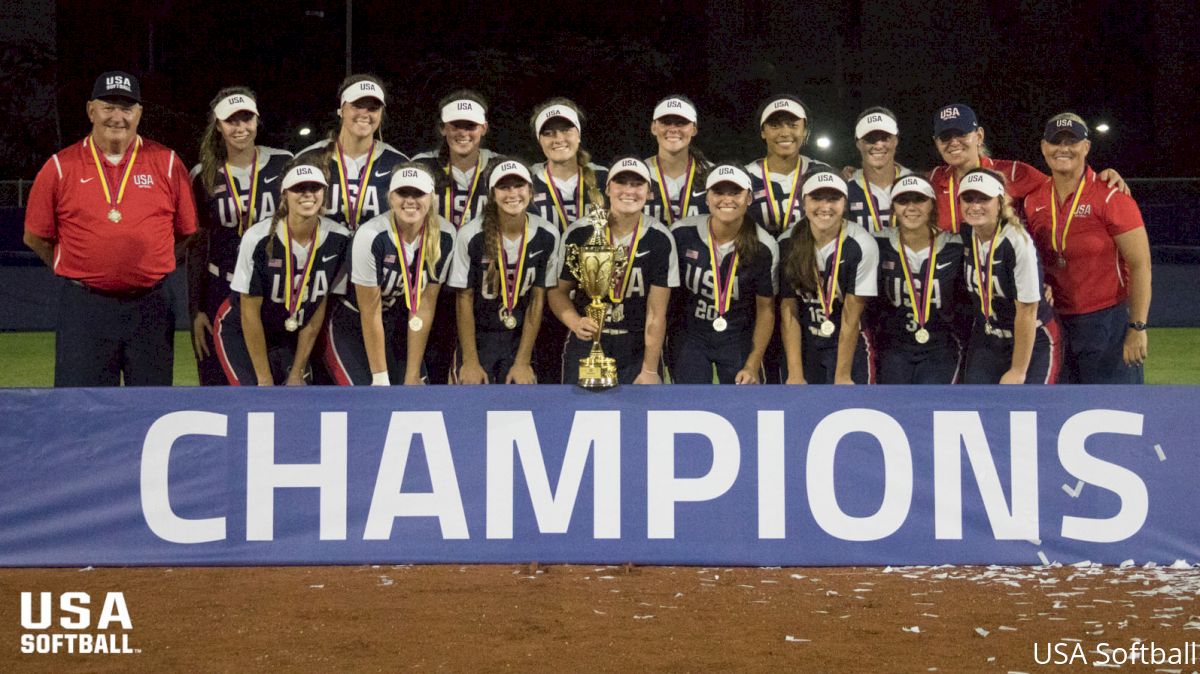 USA Softball Wins U17 Wins Pan American Championship