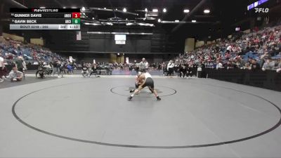 106 lbs Semifinal - Vince Maturo, Overland Park - Blue Valley Southwest HS vs Noah Vela, Newton