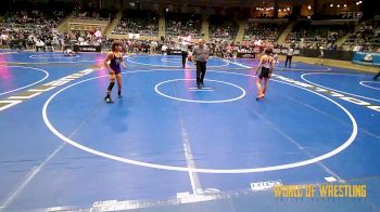 100 lbs Round Of 16 - Reid Joyce, Maize vs Lucas Mcallister, Vian Wrestling Club