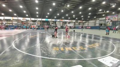 Round 1 - Grayson Klapperich, Warner/Northwestern vs Gwen Leading Fighter, Todd County