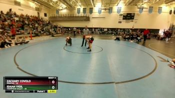 138 lbs Round 3 (3 Team) - Isaiah Vigil, Thompson Valley vs Zachary Covolo, Rawlins