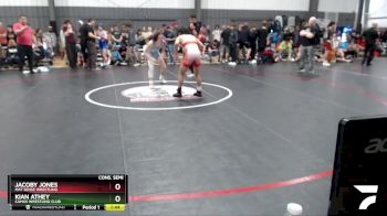 120 lbs Cons. Semi - Jacoby Jones, Mat Sense Wrestling vs Kian Athey, Camas Wrestling Club