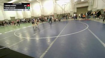 110 lbs Cons. Round 2 - Katie Haslam, Mountain Crest vs Sophia Harris, Skyridge