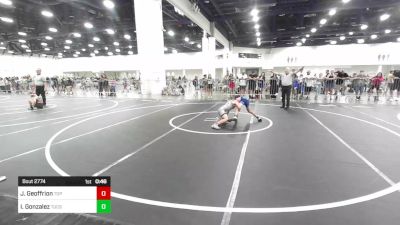 85 lbs Consi Of 4 - Jaxon Geoffrion, Top Rank vs Israel Gonzalez, Tucson Cyclones