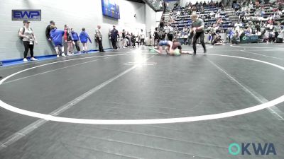 98 lbs Rr Rnd 2 - Charlee McClung, Elgin Wrestling vs Brayleigh Cooper, Tecumseh Youth Wrestling