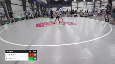 95 lbs Rr Rnd 8 - Logan Loggie Bear Bailey, CT Whale K-8 vs Xander Parra, ACES Of Diamonds