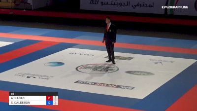 ABDULLAH NABAS vs SERGIO CALDERON Abu Dhabi World Professional Jiu-Jitsu Championship