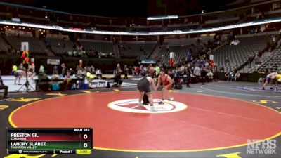 215-4A Cons. Round 2 - Landry Suarez, Thompson Valley vs Preston Gil, Coronado