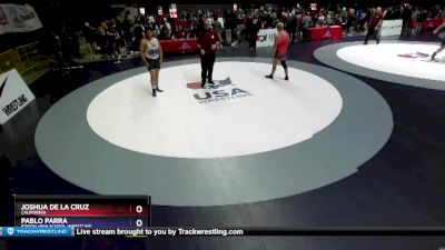 285 lbs Champ. Round 2 - Joshua De La Cruz, California vs Pablo Parra, Edison High School Wrestling