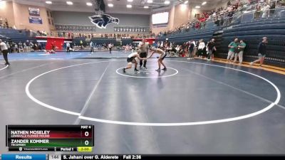 150 lbs Cons. Round 1 - Nathen Moseley, Lewisville Flower Mound vs Zander Kommer, Tecumseh