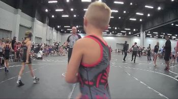 48 lbs Round 1 (4 Team) - Lincoln Rich, Backyard Brawlers Gold vs Isaak Daniel, Rabbit Wrestling Club