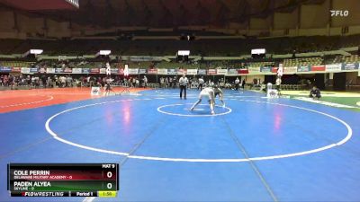 106 lbs Placement (16 Team) - Paden Alyea, Skyline vs Cole Perrin, Delaware Military Academy