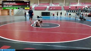 49-53 lbs Round 5 - Nolan Gatt, Backyard Brawlers Wrestling Club vs Landon Walker, Glasgow Wrestling Academy