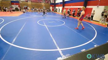 195 lbs Final - Brohk Townley, Pawhuska Elks Takedown vs Aiden Bruce, Black Fox Wrestling Club