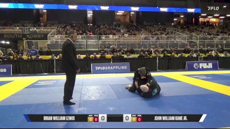 Brian William Lewis vs John William Kane Jr. 2025 Pan Jiu Jitsu IBJJF Championship