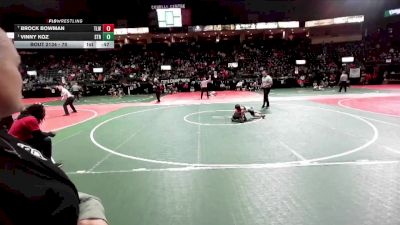 70 lbs 3rd Place Match - Vinny Koz, STR1 vs Brock Bowman, TLWA