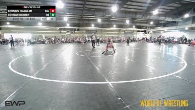 101 lbs Consi Of 32 #2 - Enrique Tellez Jr, Maize Wrestling Club vs Corban Barker, Jackson County Wrestling Club