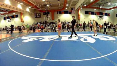 88 lbs Cons. Semi - Carson Eslinger, Midlothian Miners Wrestling Cl vs Liam Demarest, Spotsylvania