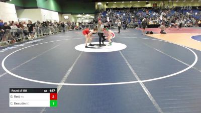 132 lbs Round Of 128 - Griffen Reid, PA vs Conner Beaudin, SC