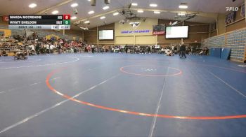 165 lbs Cons. Round 2 - Makoa McCreadie, Arizona Christian University vs Wyatt Sheldon, Unattached
