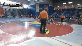 140 lbs Semifinal - Angelina Spachman, Parkland vs Chloe Ross, Choate Rosemary Hall