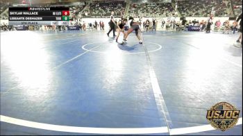 120 lbs 5th Place - Skylar Wallace, NB Elite vs Liseante Deshazer, Team Of Hard Knox