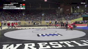 132 lbs Champ. Round 1 - Keenan Clevenger, Madison Central vs Juan Quintana, Owensboro
