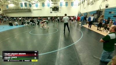 144 lbs Round 1 (4 Team) - Fisher Vance, Pinedale vs Touny Hrasky-Brown, Scottsbluff