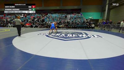 132 lbs Round Of 32 - Jack Olsen, Roseburg vs Dominic Bozanic, Gilroy