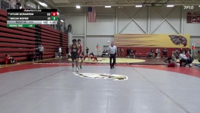 174 lbs Champ. Round 2 - Micah Roper, Grand View (Iowa) vs Kyler Scranton, Coe