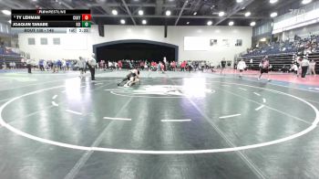 149 lbs Champ. Round 2 - Joaquin Tanabe, Keiser University vs Ty Lehman, Cumberlands (Ky.)