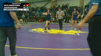 95-103 lbs Round 3 - Khloe Kinnear-Dennis, Sage Valley vs Joslynn Kukuchka, Twin Spruce