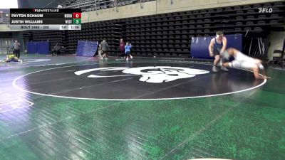 285 lbs 5th Place - Payton Schaum, Mount Pleasant vs Justin Williams, West Chester