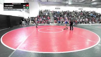 138 lbs Champ. Round 1 - Zaen Green, Kearney vs Jack McGirl, Englewood