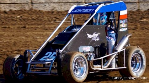 Chase Johnson Gets First USAC Western Midget Win
