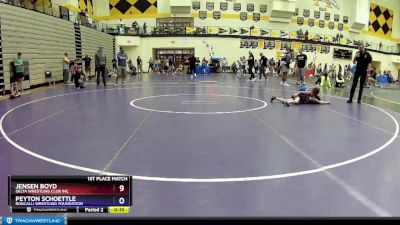 56 lbs Cons. Round 2 - Gavin Ogle, Contenders Wrestling Academy vs Michael Liechty, Indiana