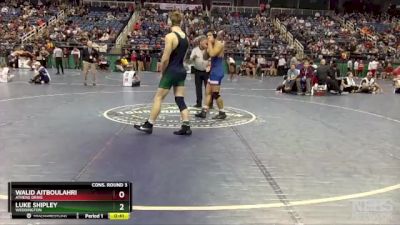 4A 175 lbs Cons. Round 3 - Luke Shipley, Weddington vs Walid Aitboulahri, Athens Drive