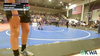 Rr Rnd 5 - Xavier Rooks-Fly, Team Tulsa Wrestling Club vs Rhett Miller, Mannford Pirate Youth Wrestling