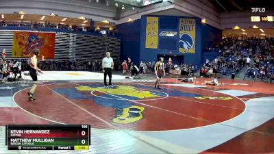 106 lbs Cons. Round 2 - Matthew Mulligan, Bergen Catholic vs Kevin Hernandez, Oxford